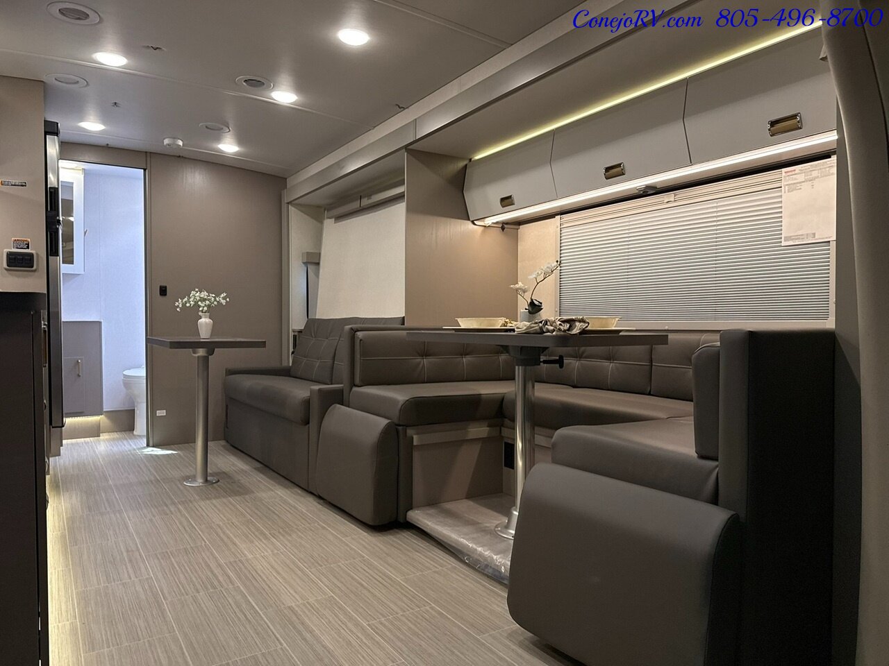 2027 Winnebago Navion 24D Full Wall Slide Murphy Bed Mercedes Turbo Diesel Full Body Paint - Photo 6 - Thousand Oaks, CA 91360
