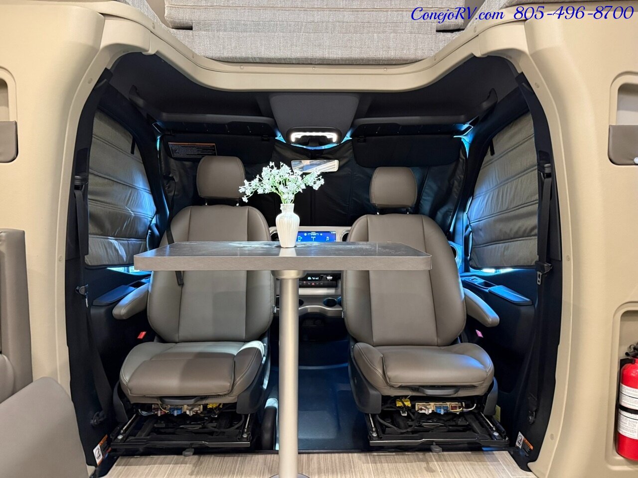 2027 Winnebago Navion 24D Full Wall Slide Murphy Bed Mercedes Turbo Diesel Full Body Paint - Photo 29 - Thousand Oaks, CA 91360