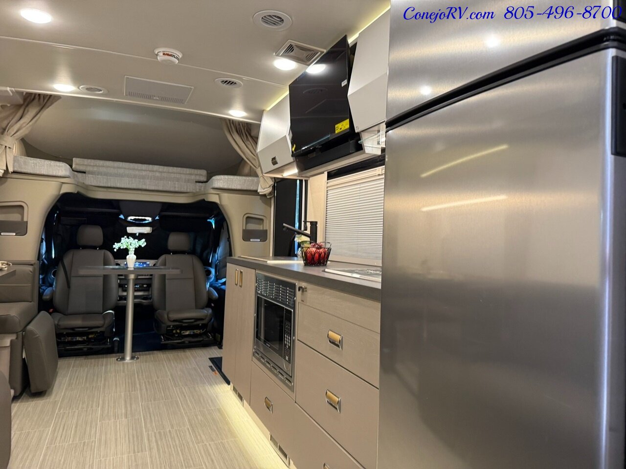 2027 Winnebago Navion 24D Full Wall Slide Murphy Bed Mercedes Turbo Diesel Full Body Paint - Photo 27 - Thousand Oaks, CA 91360