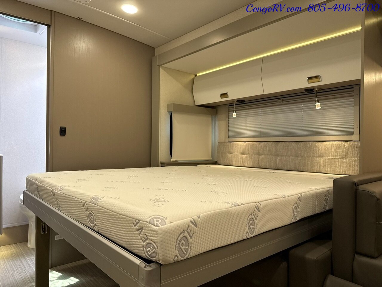 2027 Winnebago Navion 24D Full Wall Slide Murphy Bed Mercedes Turbo Diesel Full Body Paint - Photo 24 - Thousand Oaks, CA 91360