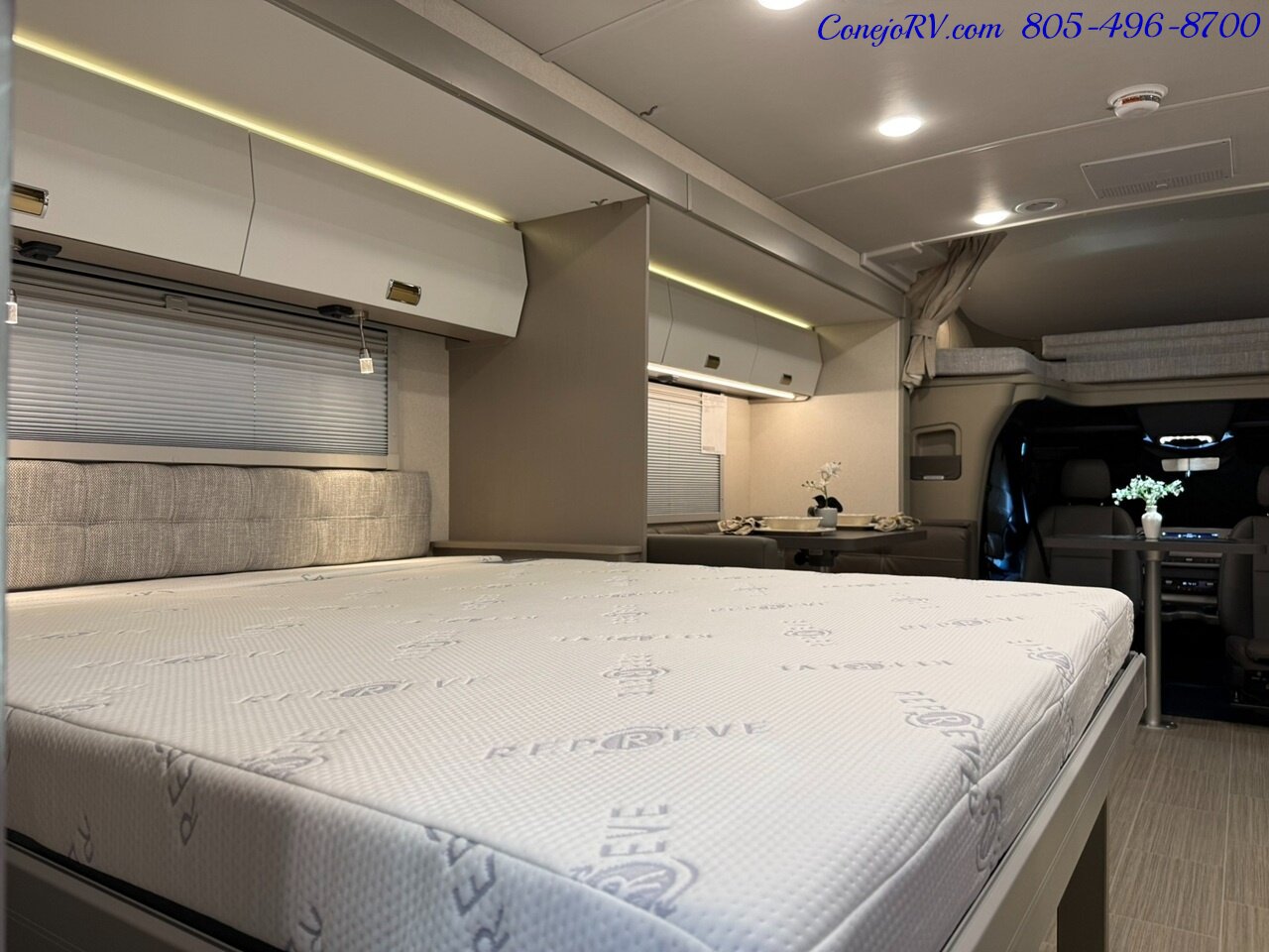 2027 Winnebago Navion 24D Full Wall Slide Murphy Bed Mercedes Turbo Diesel Full Body Paint - Photo 23 - Thousand Oaks, CA 91360