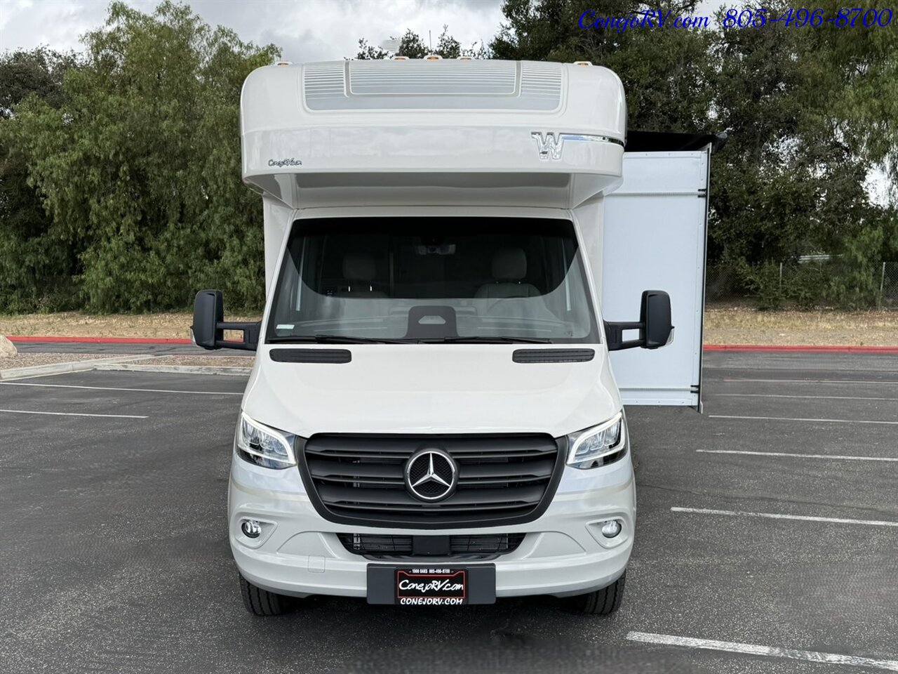 2027 Winnebago Navion 24D Full Wall Slide Murphy Bed Mercedes Turbo Diesel Full Body Paint - Photo 48 - Thousand Oaks, CA 91360