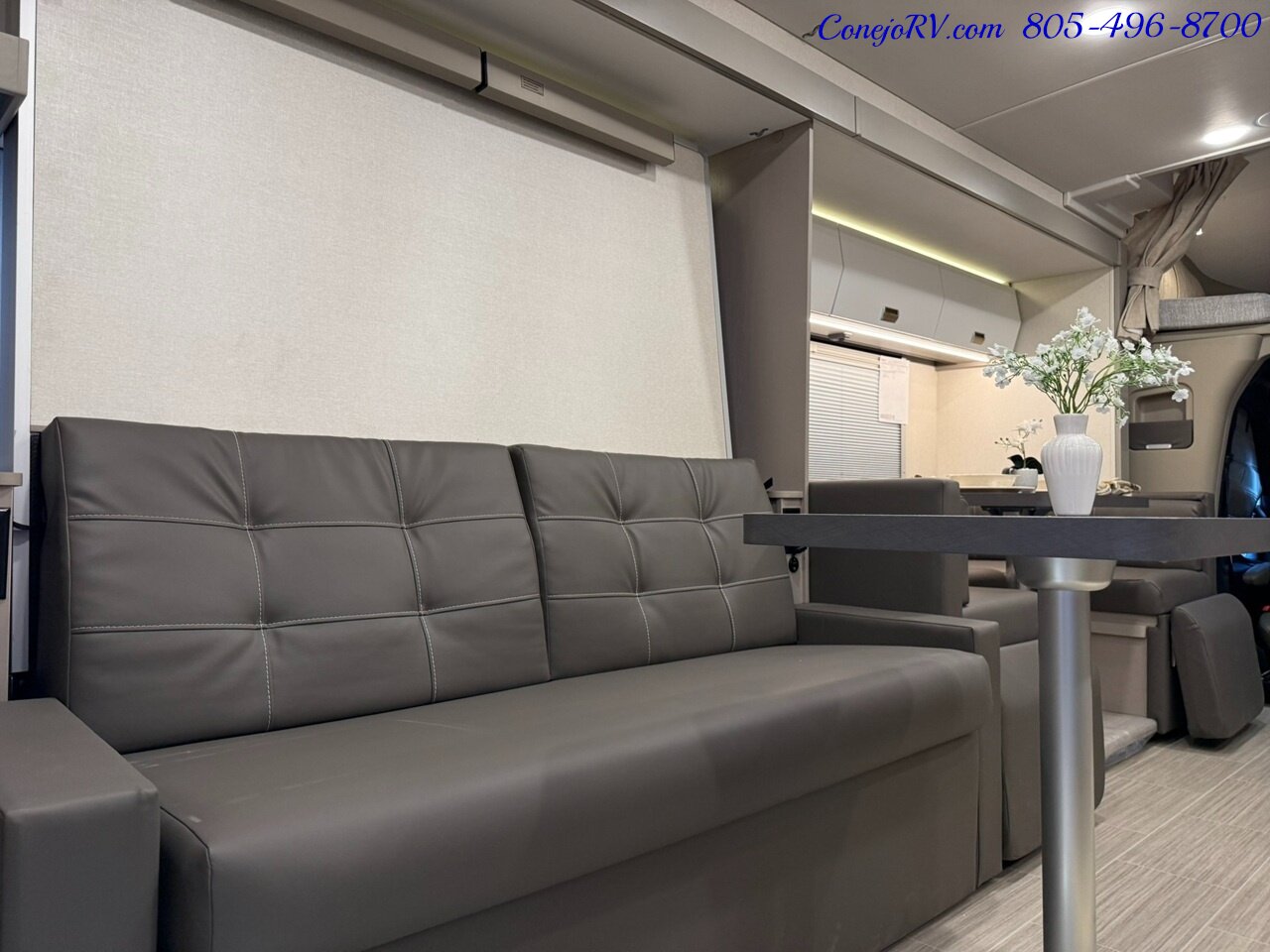 2027 Winnebago Navion 24D Full Wall Slide Murphy Bed Mercedes Turbo Diesel Full Body Paint - Photo 13 - Thousand Oaks, CA 91360