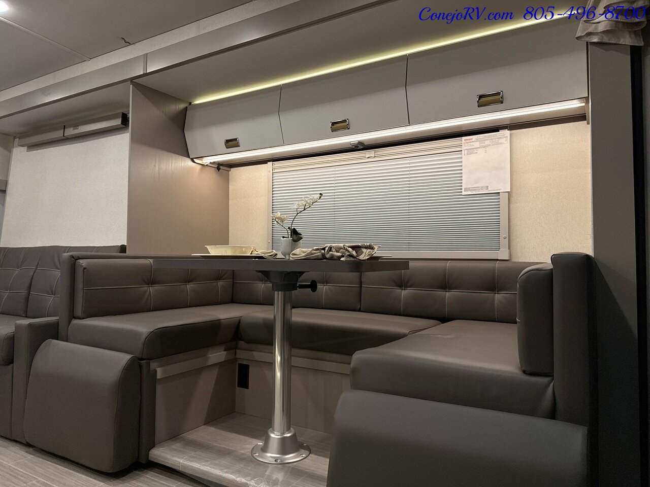 2027 Winnebago Navion 24D Full Wall Slide Murphy Bed Mercedes Turbo Diesel Full Body Paint - Photo 8 - Thousand Oaks, CA 91360