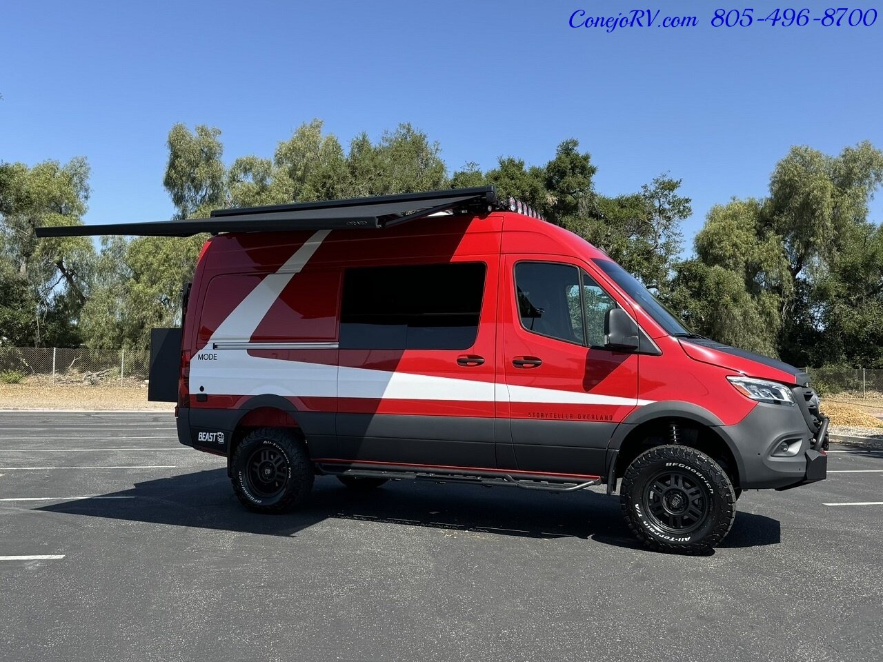 2024 Storyteller Overland Beast Limited Edition Van Torino #1 of 25 Mode AWD  Lithonics Lithium System New Mercedes Sprinter Chassis Turbo Diesel - Photo 44 - Thousand Oaks, CA 91360