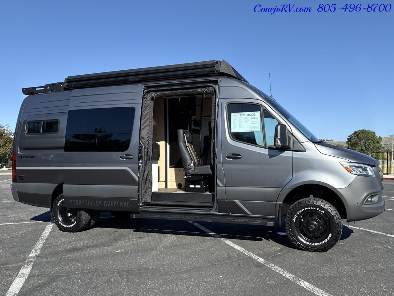2025 Storyteller Overland Crew Mode XL AWD 16.8kWh Lithonics Lithium System Mercedes  Turbo Diesel - Photo 47 - Thousand Oaks, CA 91360