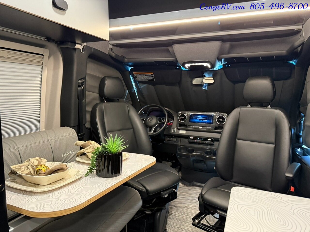 2024 Winnebago Revel 44EC AWD Sprinter Mercedes Turbo Diesel, 16.8KWH  Lithionics System 15K Miles - Photo 33 - Thousand Oaks, CA 91360