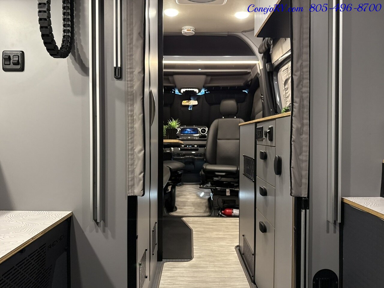 2024 Winnebago Revel 44EC AWD Sprinter Mercedes Turbo Diesel, 16.8KWH  Lithionics System 15K Miles - Photo 29 - Thousand Oaks, CA 91360