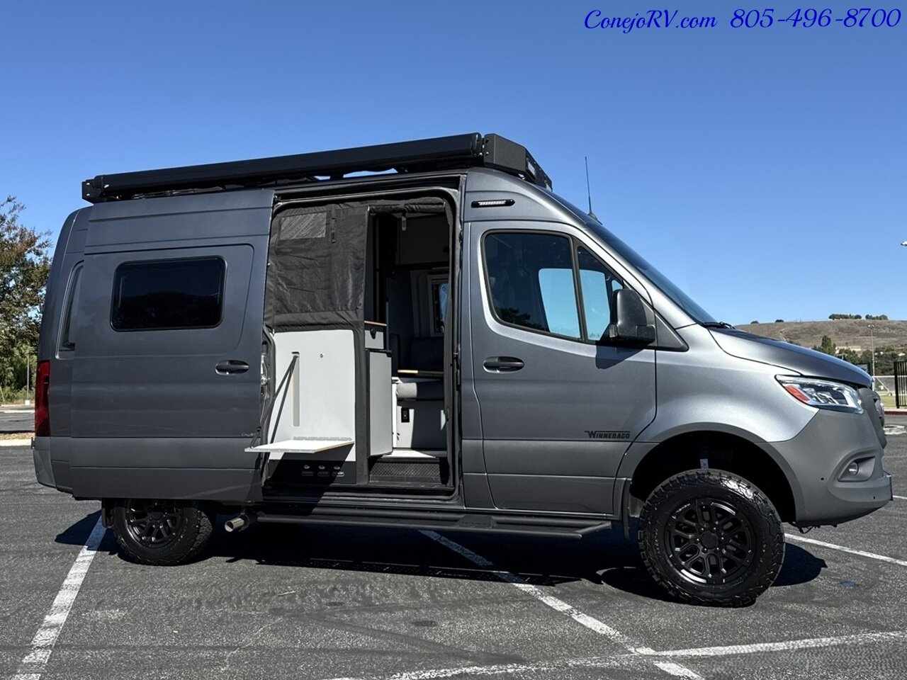 2024 Winnebago Revel 44EC AWD Sprinter Mercedes Turbo Diesel, 16.8KWH  Lithionics System 15K Miles - Photo 41 - Thousand Oaks, CA 91360