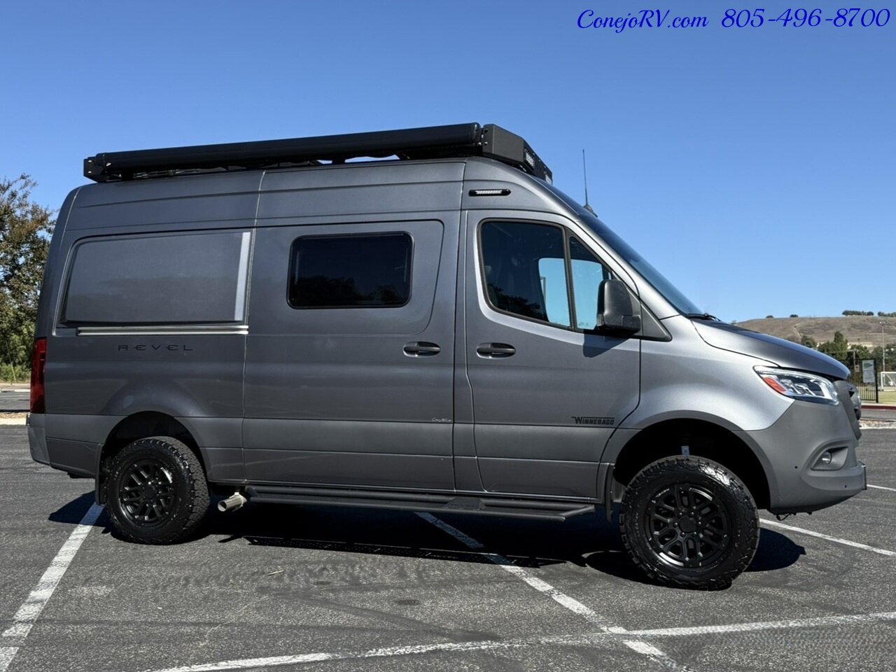 2024 Winnebago Revel 44EC AWD Sprinter Mercedes Turbo Diesel, 16.8KWH  Lithionics System 15K Miles - Photo 3 - Thousand Oaks, CA 91360