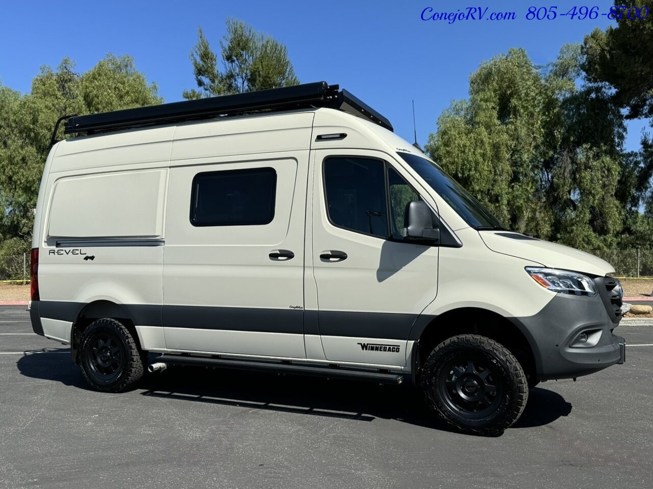 2024 Winnebago Revel 44E 4X4 Sprinter Mercedes Turbo Diesel, 320 AH Lithium   - Photo 3 - Thousand Oaks, CA 91360