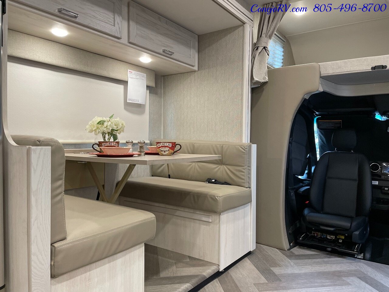 2024 WINNEBAGO Porto 24P Full Wall Slide Mercedes Turbo Diesel Cab Over  Loft Bed - Photo 10 - Thousand Oaks, CA 91360