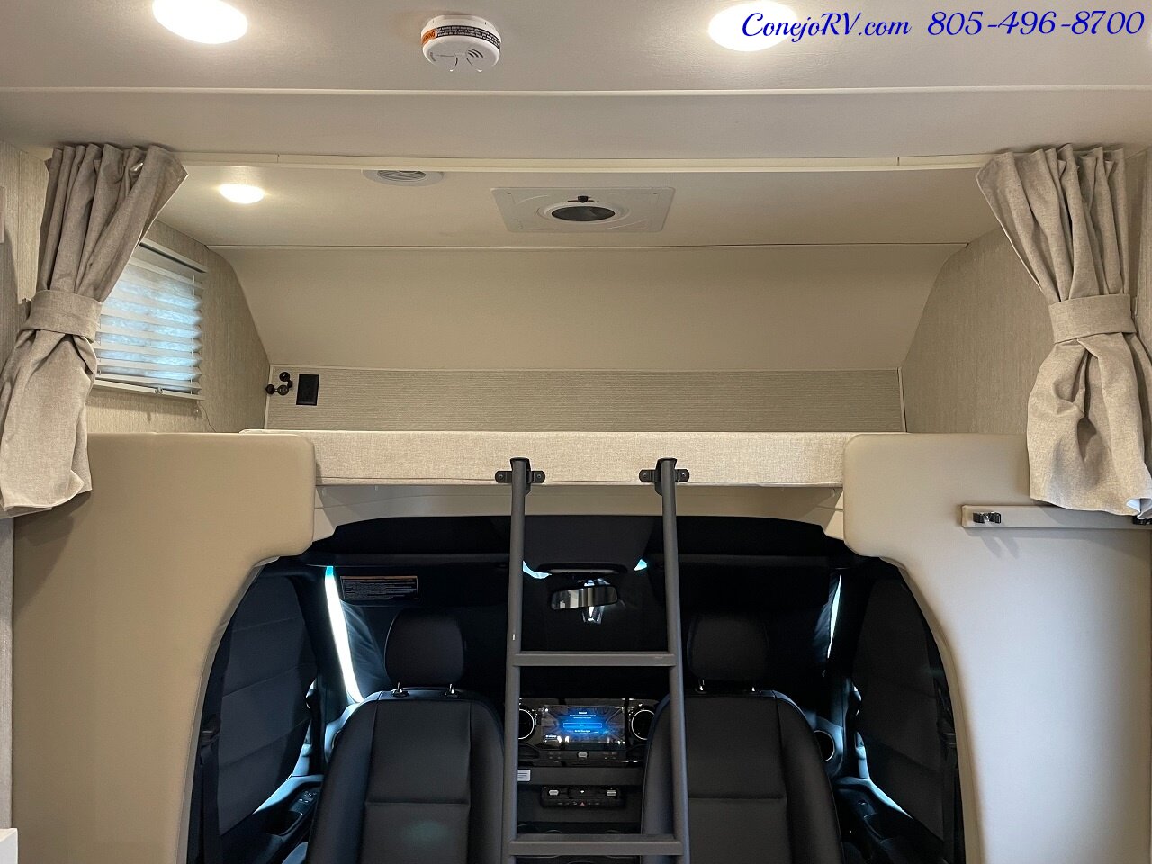 2024 WINNEBAGO Porto 24P Full Wall Slide Mercedes Turbo Diesel Cab Over  Loft Bed - Photo 27 - Thousand Oaks, CA 91360