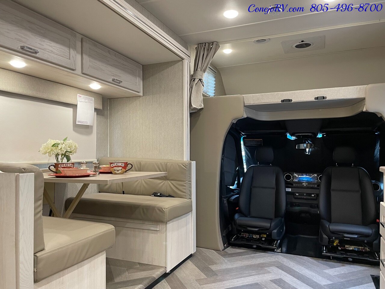 2024 WINNEBAGO Porto 24P Full Wall Slide Mercedes Turbo Diesel Cab Over  Loft Bed - Photo 26 - Thousand Oaks, CA 91360