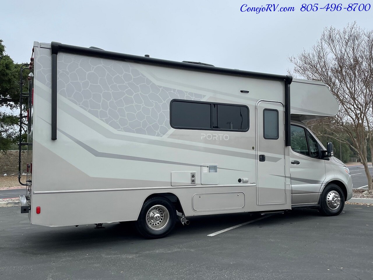 2024 WINNEBAGO Porto 24P Full Wall Slide Mercedes Turbo Diesel Cab Over  Loft Bed - Photo 4 - Thousand Oaks, CA 91360