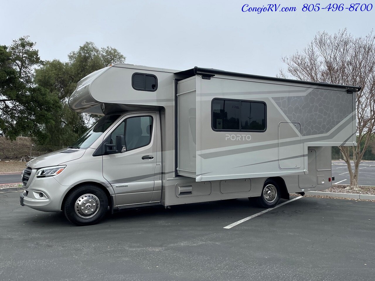 2024 WINNEBAGO Porto 24P Full Wall Slide Mercedes Turbo Diesel Cab Over  Loft Bed - Photo 1 - Thousand Oaks, CA 91360