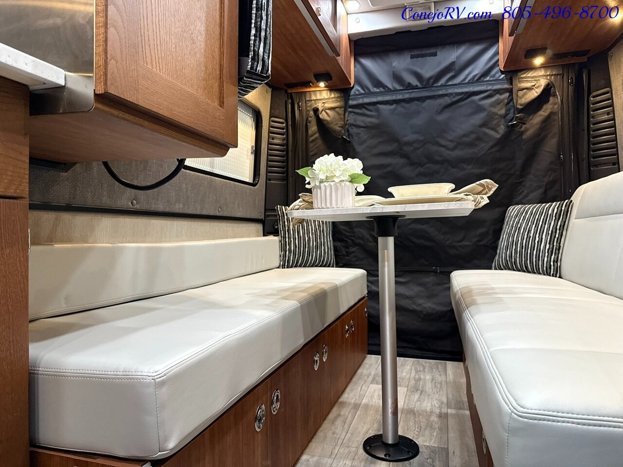 2021 Roadtrek Zion Slumber Lithium System Power Lounge Opposing Couches Pop Top 2K Miles - Photo 18 - Thousand Oaks, CA 91360