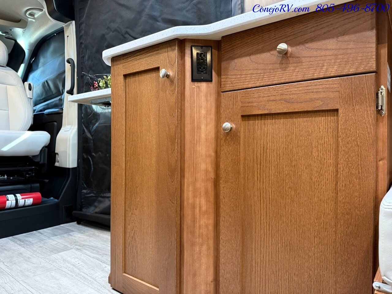 2021 Roadtrek Zion Slumber Lithium System Power Lounge Opposing Couches Pop Top 2K Miles - Photo 11 - Thousand Oaks, CA 91360