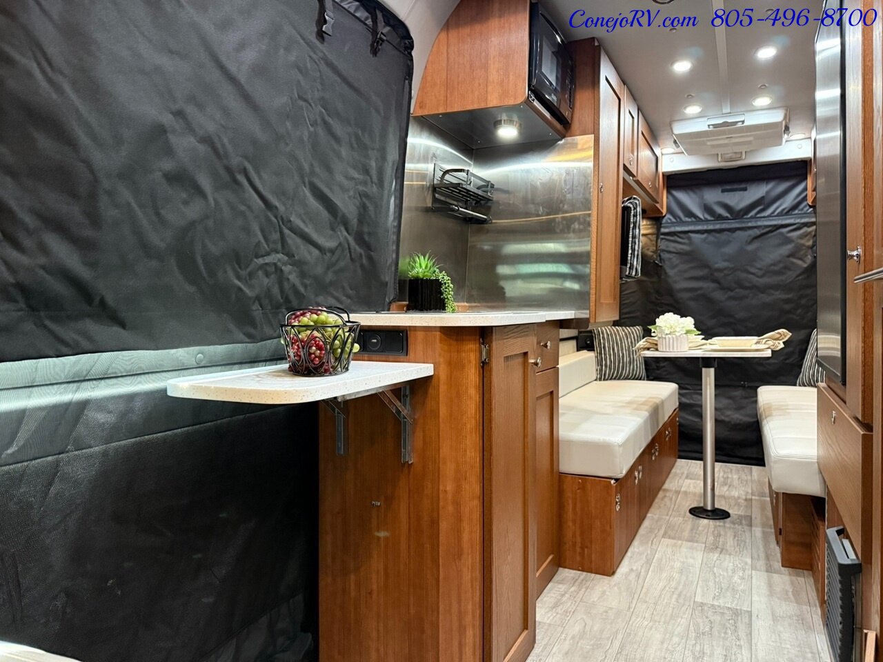 2021 Roadtrek Zion Slumber Lithium System Power Lounge Opposing Couches Pop Top 2K Miles - Photo 7 - Thousand Oaks, CA 91360