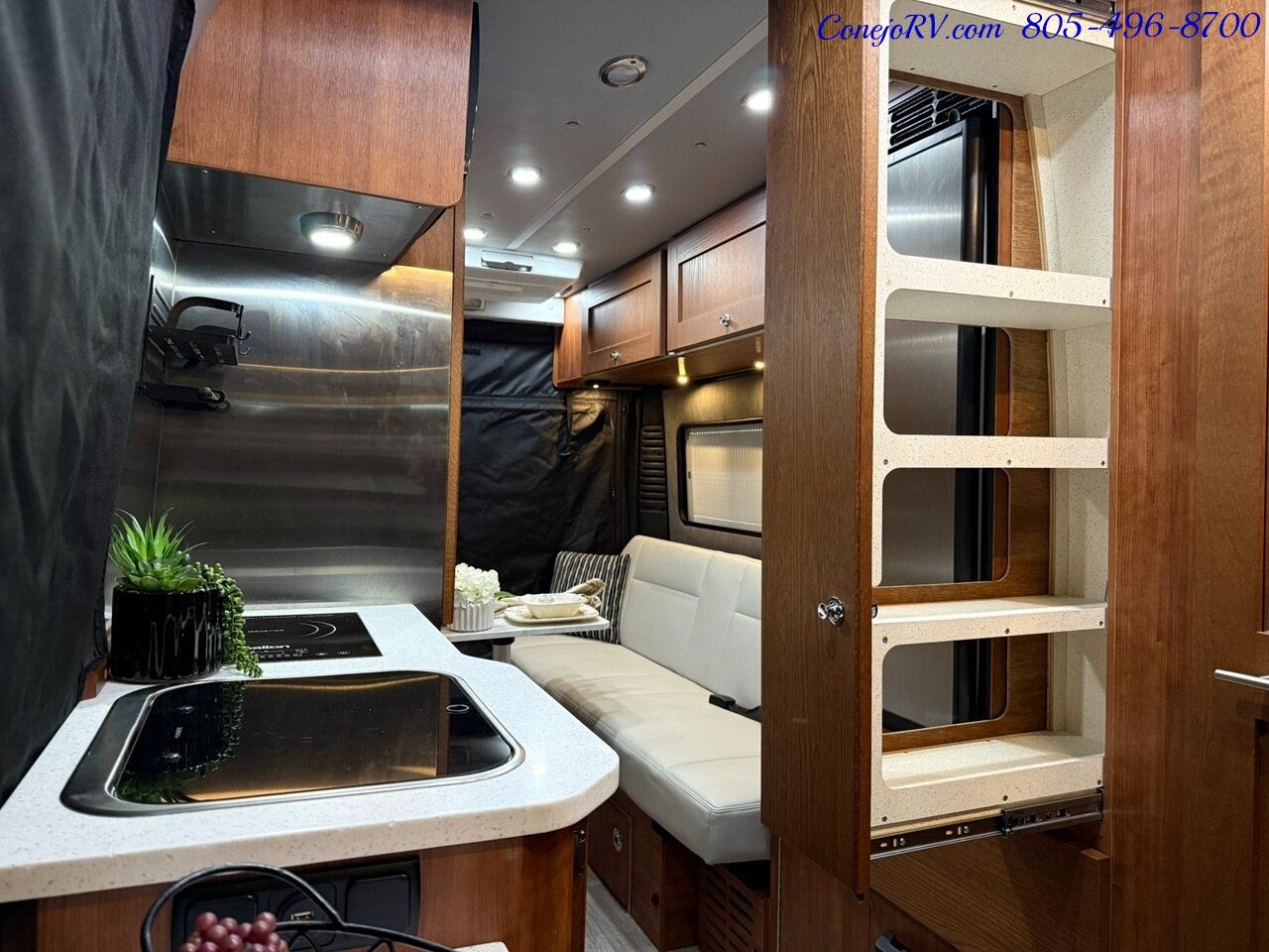 2021 Roadtrek Zion Slumber Lithium System Power Lounge Opposing Couches Pop Top 2K Miles - Photo 13 - Thousand Oaks, CA 91360