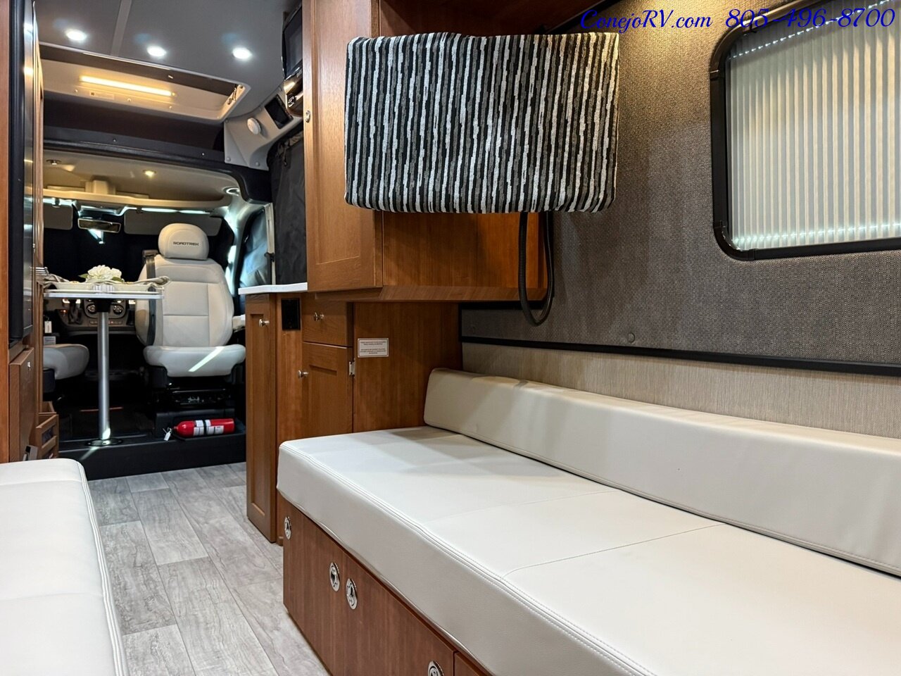 2021 Roadtrek Zion Slumber Lithium System Power Lounge Opposing Couches Pop Top 2K Miles - Photo 25 - Thousand Oaks, CA 91360