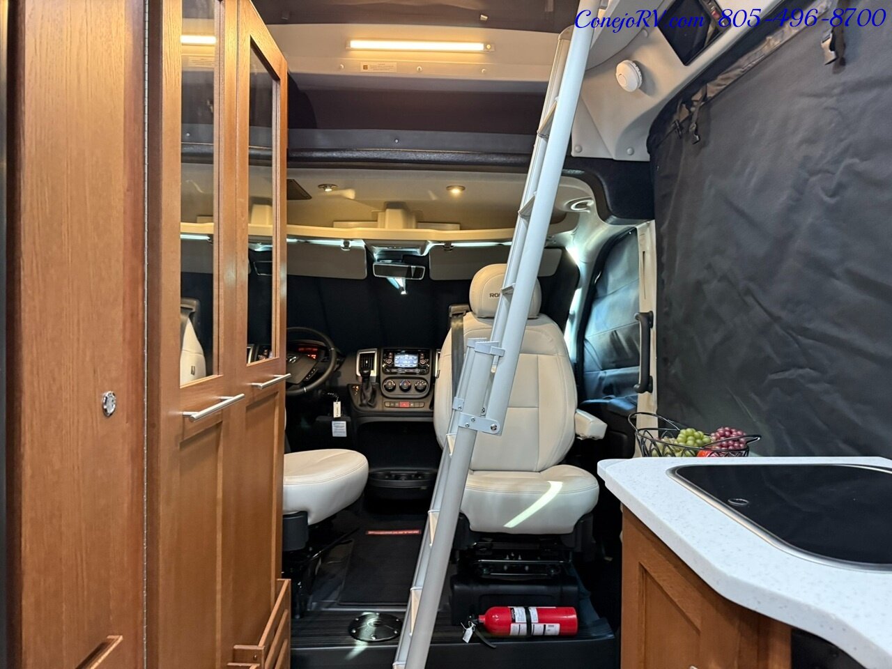 2021 Roadtrek Zion Slumber Lithium System Power Lounge Opposing Couches Pop Top 2K Miles - Photo 28 - Thousand Oaks, CA 91360