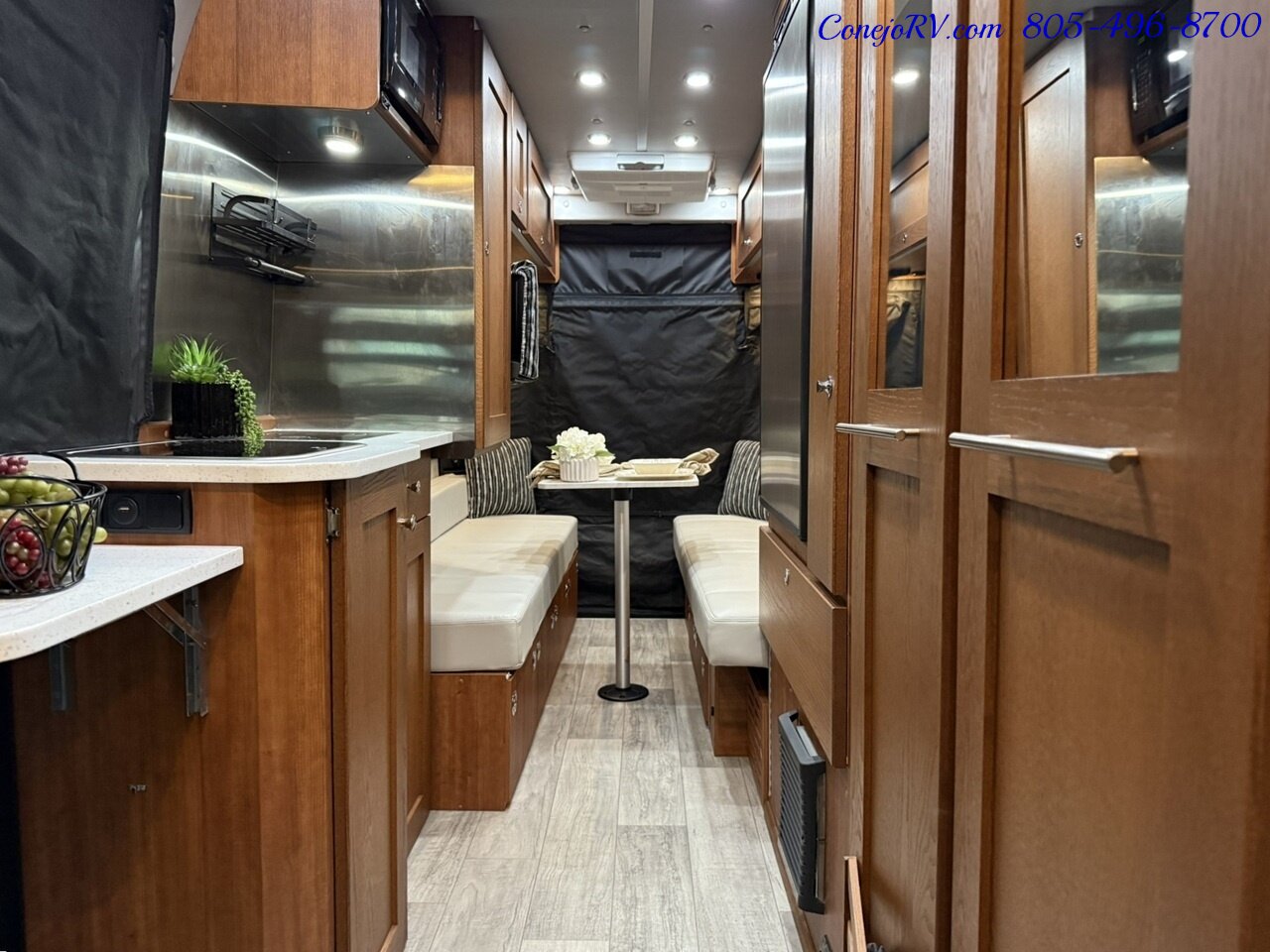 2021 Roadtrek Zion Slumber Lithium System Power Lounge Opposing Couches Pop Top 2K Miles - Photo 5 - Thousand Oaks, CA 91360