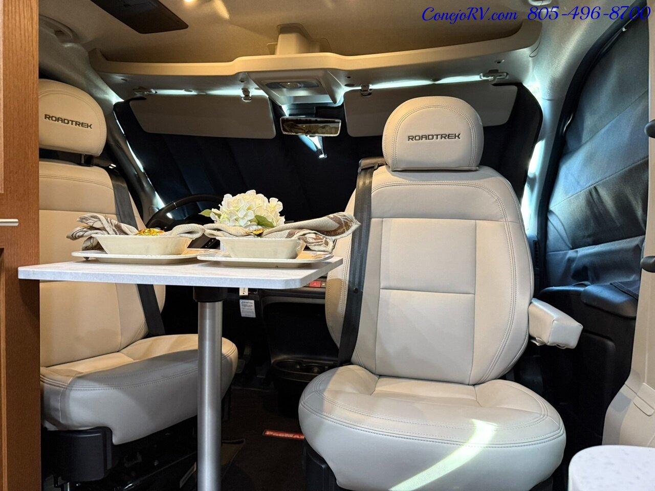 2021 Roadtrek Zion Slumber Lithium System Power Lounge Opposing Couches Pop Top 2K Miles - Photo 27 - Thousand Oaks, CA 91360