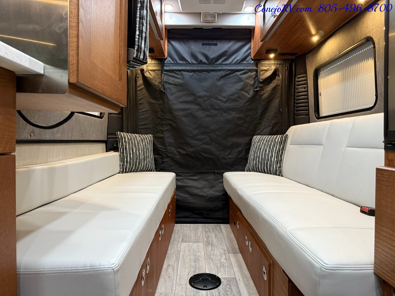 2021 Roadtrek Zion Slumber Lithium System Power Lounge Opposing Couches Pop Top 2K Miles - Photo 20 - Thousand Oaks, CA 91360