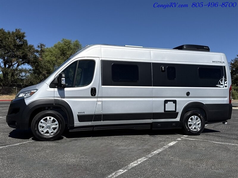 2025 Westfalia Wave Skylight 600AH Lithium System Folding Front Sofa  