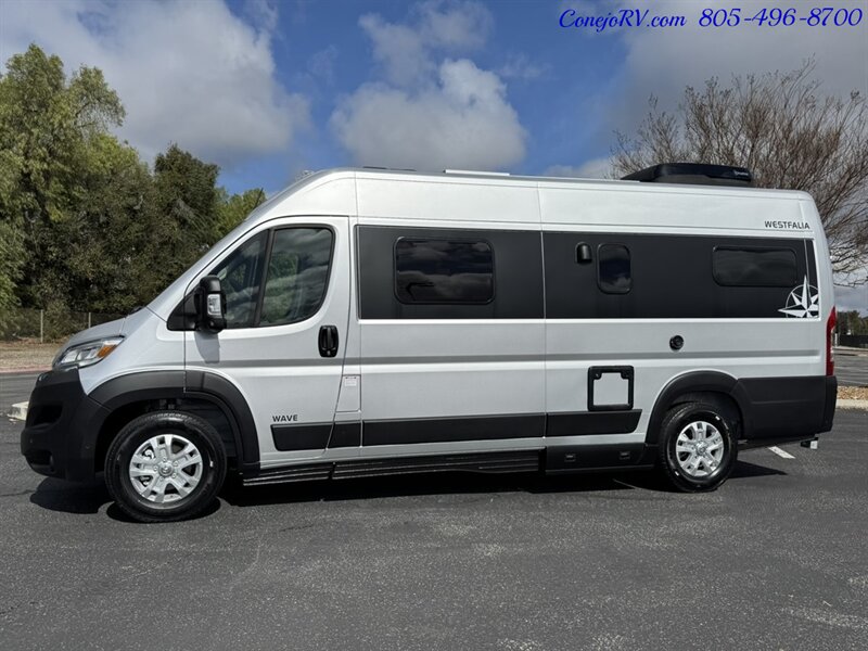 2025 Westfalia Wave Skylight 600AH Lithium System Folding Front Sofa  