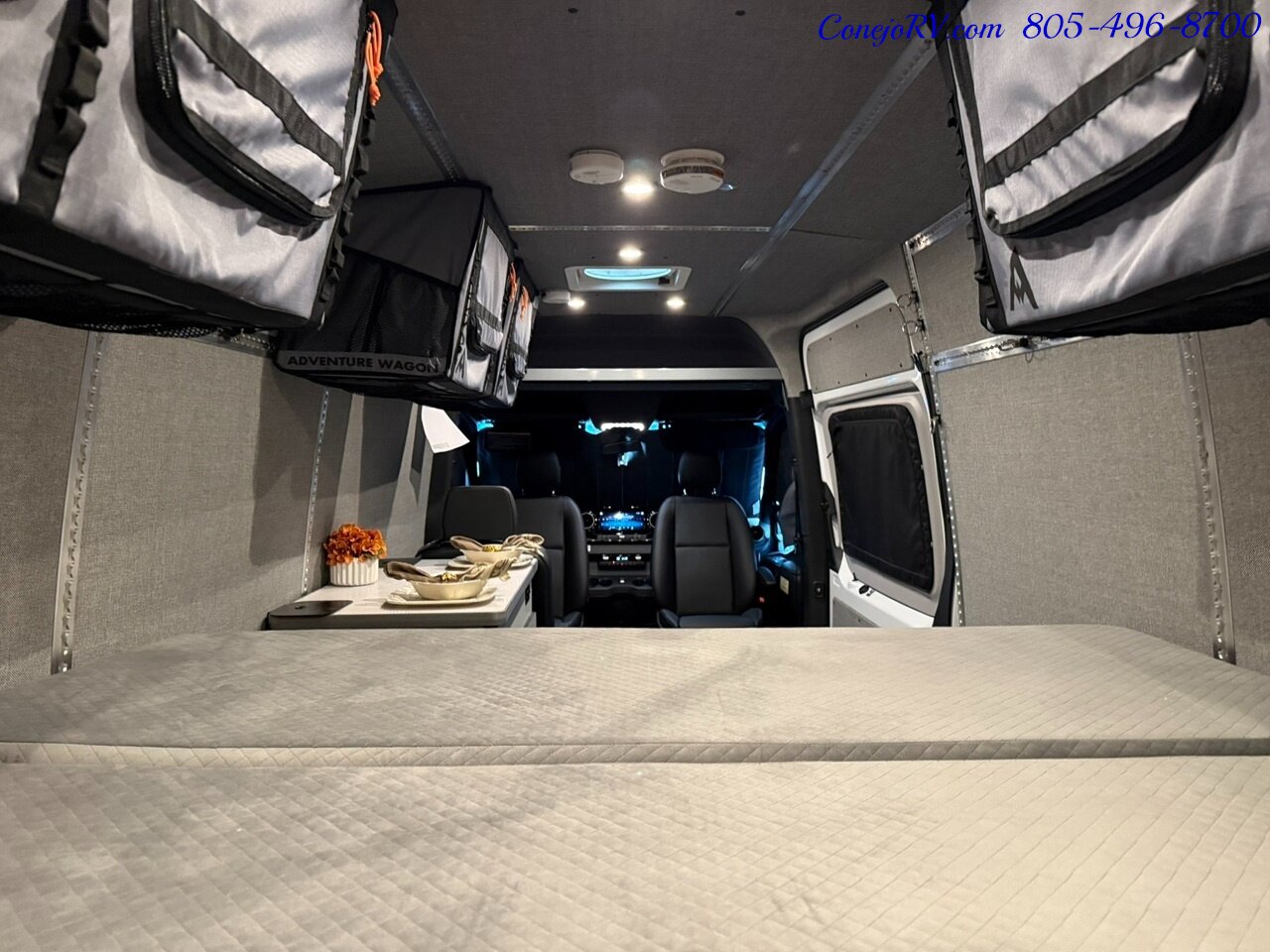 2023 Winnebago Adventure Wagon 70SE Mercedes Turbo Diesel Sprinter 2K Miles - Photo 26 - Thousand Oaks, CA 91360