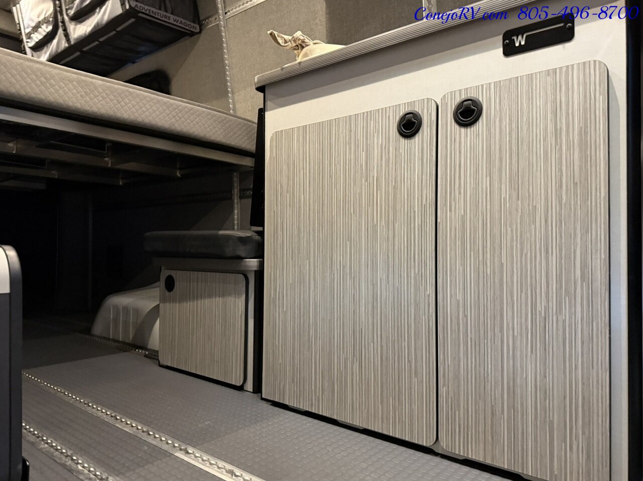 2023 Winnebago Adventure Wagon 70SE Mercedes Turbo Diesel Sprinter 2K Miles - Photo 10 - Thousand Oaks, CA 91360