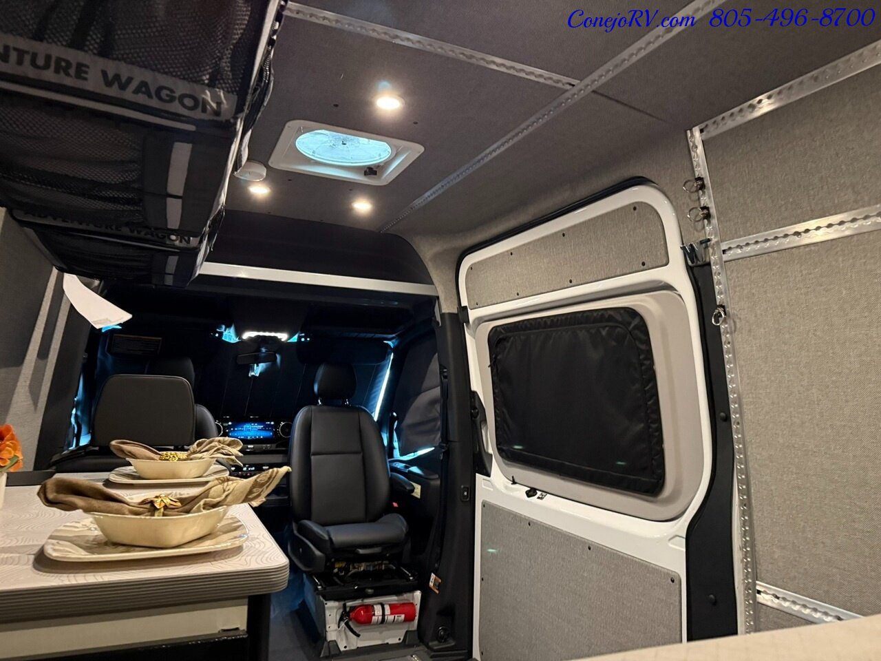 2023 Winnebago Adventure Wagon 70SE Mercedes Turbo Diesel Sprinter 2K Miles - Photo 30 - Thousand Oaks, CA 91360