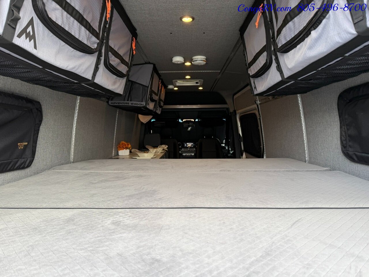 2023 Winnebago Adventure Wagon 70SE Mercedes Turbo Diesel Sprinter 2K Miles - Photo 22 - Thousand Oaks, CA 91360