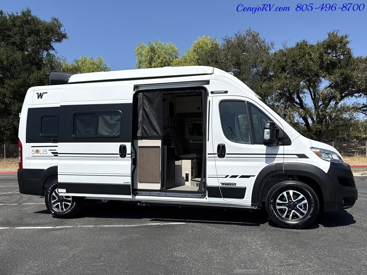2027 Winnebago Solis 59P Pop Top Generator Full Galley Murphy Bed Roof AC - Photo 42 - Thousand Oaks, CA 91360
