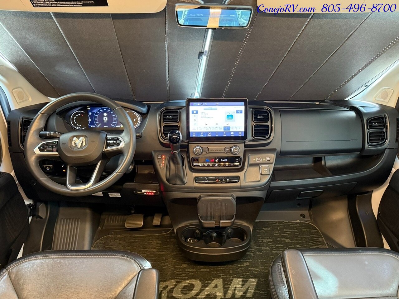 2023 Winnebago Roam 59RA Accessibility Power Lift Power Lounge Full Galley Custom Black Alloy Wheels - Photo 34 - Thousand Oaks, CA 91360