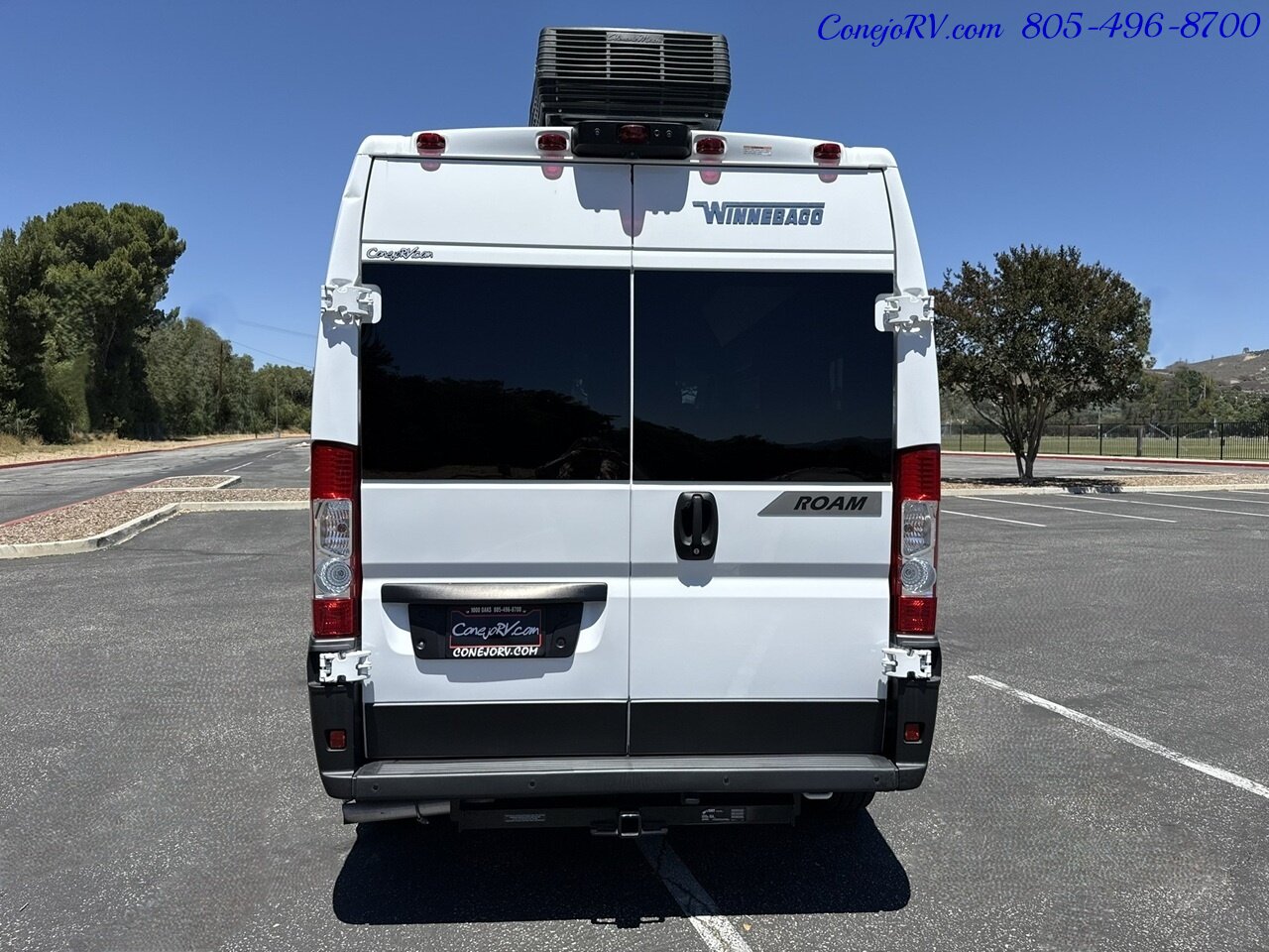 2023 Winnebago Roam 59RA Accessibility Power Lift Power Lounge Full Galley Custom Black Alloy Wheels - Photo 43 - Thousand Oaks, CA 91360