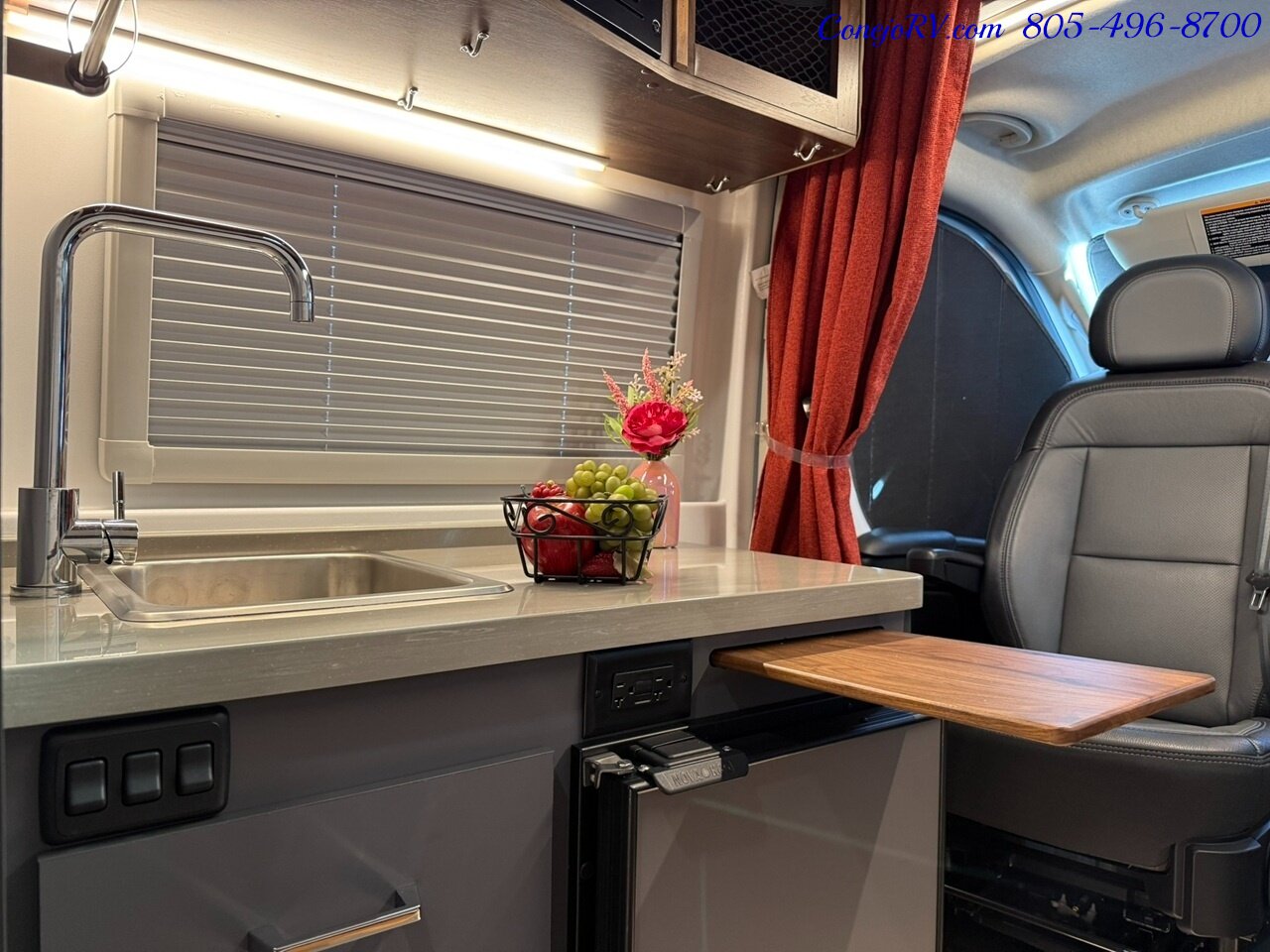 2023 Winnebago Roam 59RA Accessibility Power Lift Power Lounge Full Galley Custom Black Alloy Wheels - Photo 14 - Thousand Oaks, CA 91360