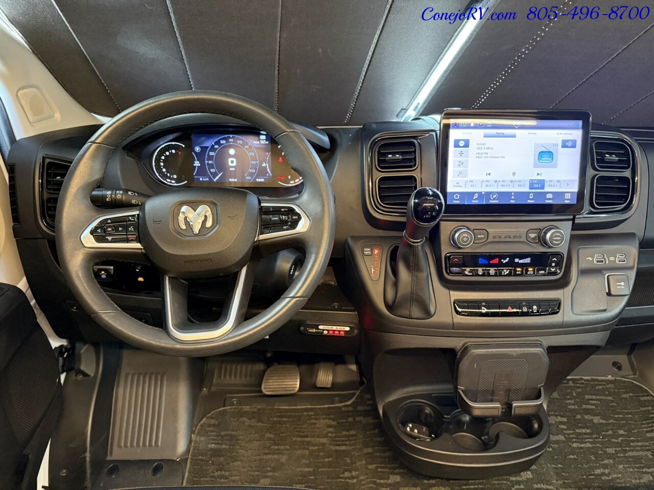 2023 Winnebago Roam 59RA Accessibility Power Lift Power Lounge Full Galley Custom Black Alloy Wheels - Photo 35 - Thousand Oaks, CA 91360