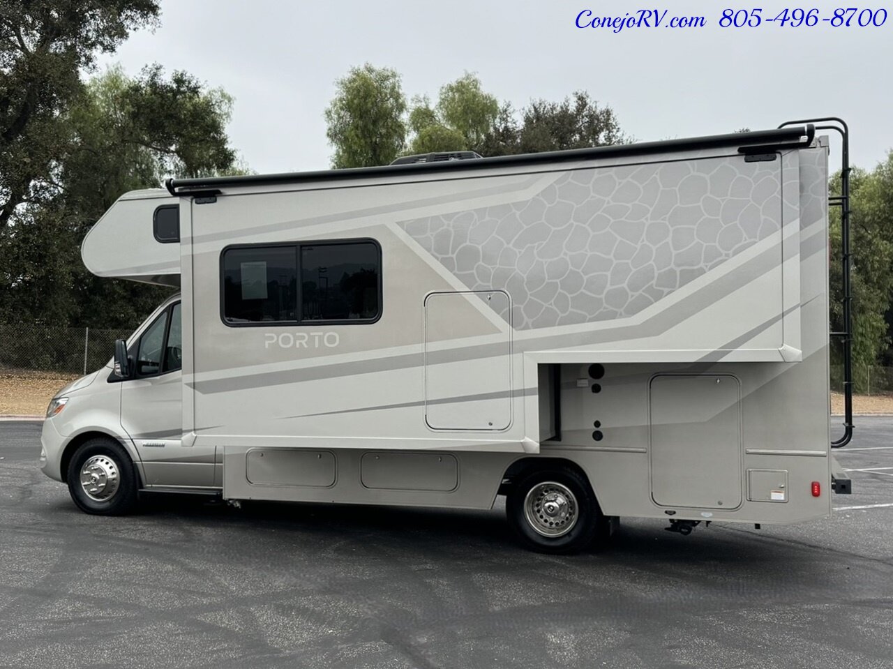 2025 Winnebago Porto 24P Full Wall Slide-Out Mercedes Turbo Diesel Full  Body Paint - Photo 2 - Thousand Oaks, CA 91360