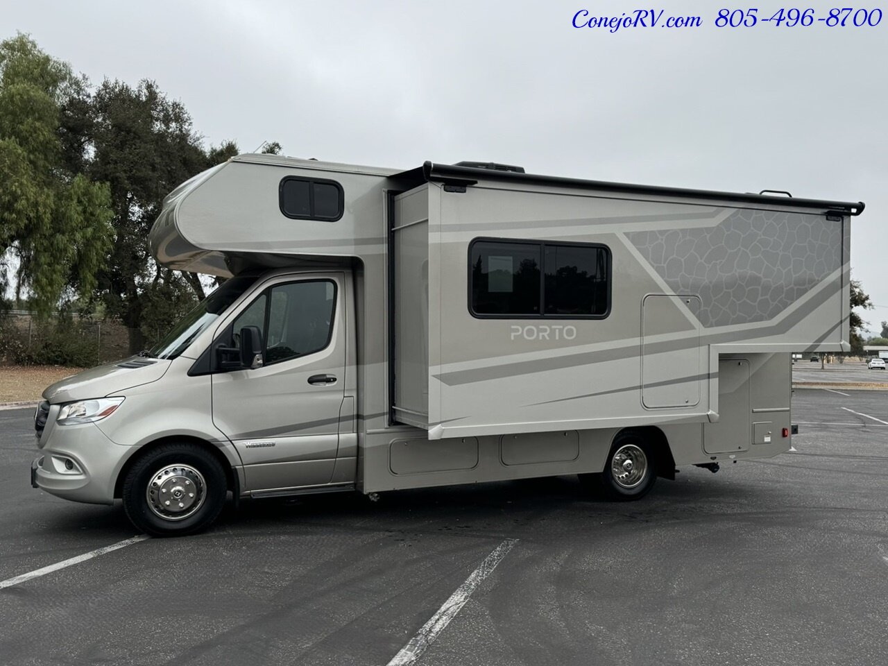 2025 Winnebago Porto 24P Full Wall Slide-Out Mercedes Turbo Diesel Full  Body Paint - Photo 1 - Thousand Oaks, CA 91360