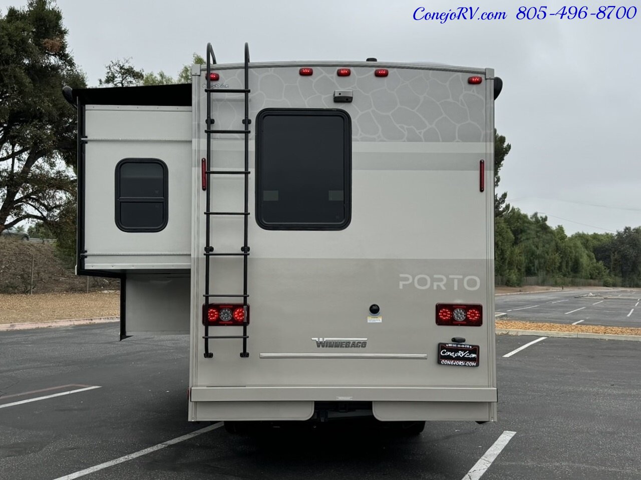 2025 Winnebago Porto 24P Full Wall Slide-Out Mercedes Turbo Diesel Full  Body Paint - Photo 44 - Thousand Oaks, CA 91360