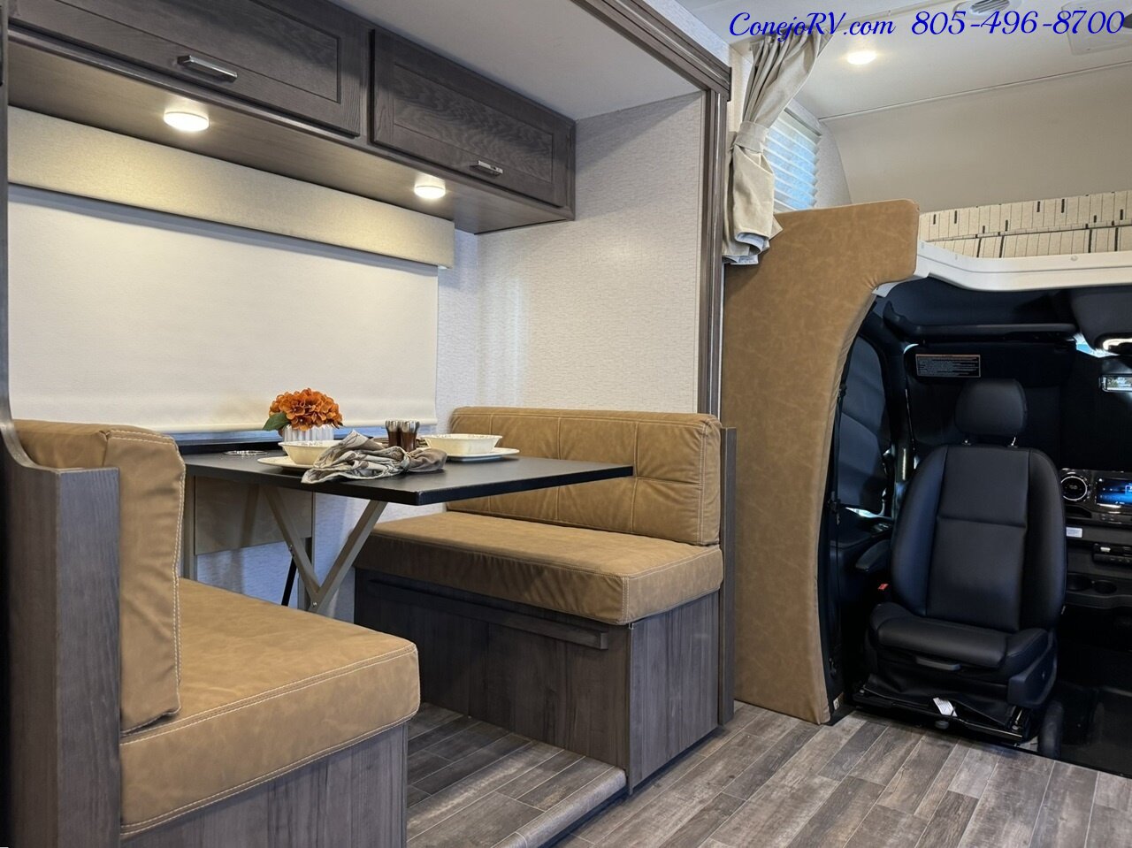 2025 Winnebago Porto 24P Full Wall Slide-Out Mercedes Turbo Diesel Full  Body Paint - Photo 11 - Thousand Oaks, CA 91360