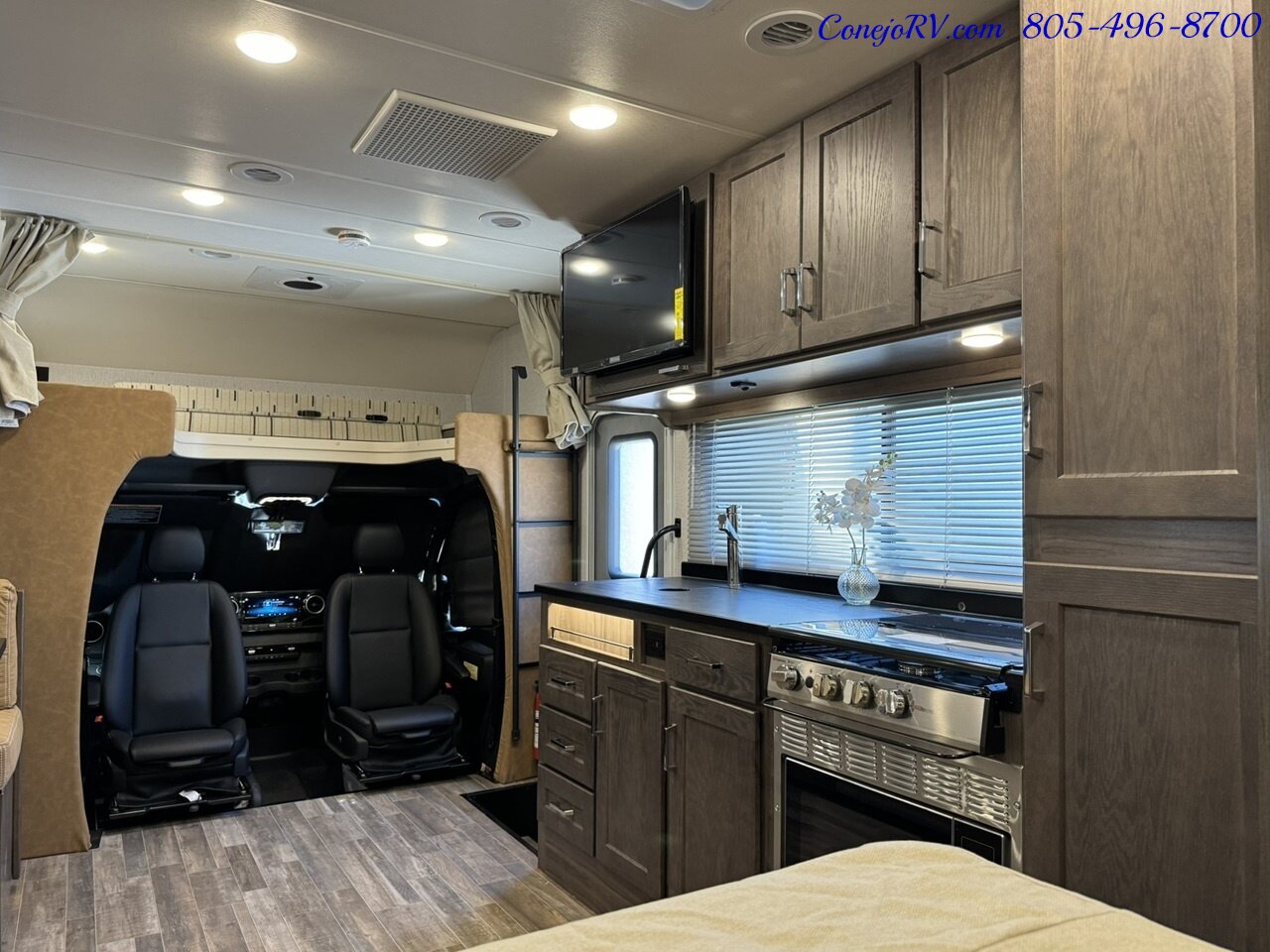 2025 Winnebago Porto 24P Full Wall Slide-Out Mercedes Turbo Diesel Full  Body Paint - Photo 25 - Thousand Oaks, CA 91360