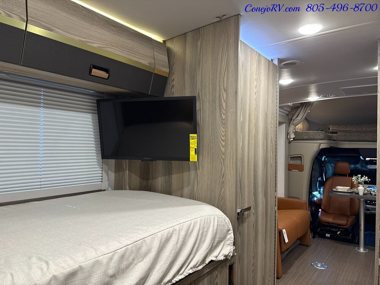 2026 Winnebago Navion 24R Single Slide Mercedes Turbo Diesel Full Body Paint - Photo 32 - Thousand Oaks, CA 91360