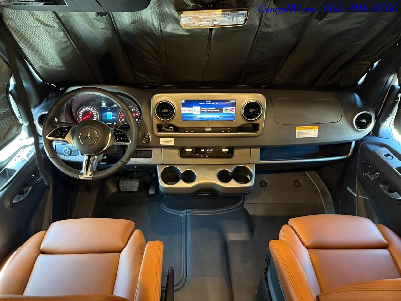 2026 Winnebago Navion 24R Single Slide Mercedes Turbo Diesel Full Body Paint - Photo 36 - Thousand Oaks, CA 91360