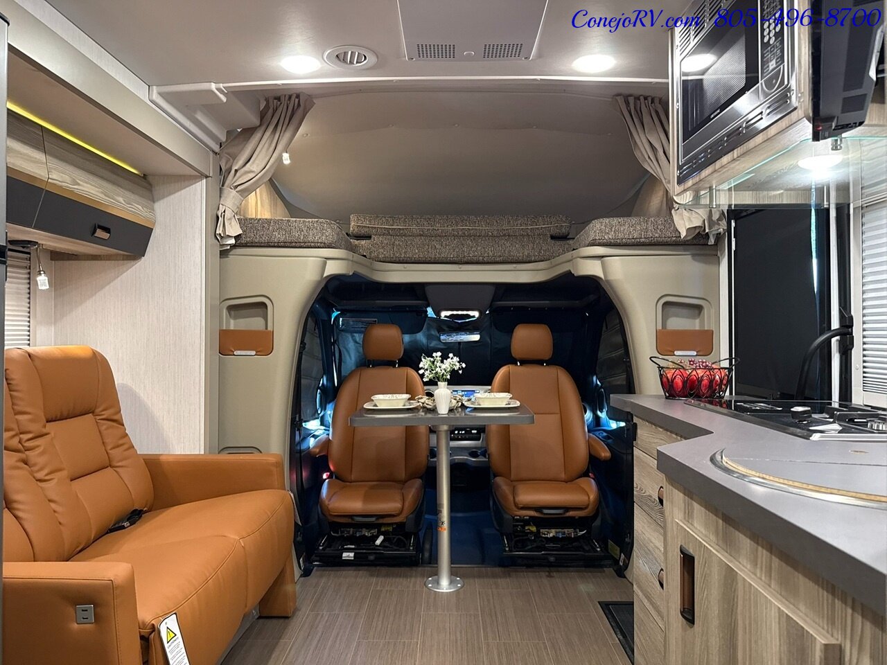 2026 Winnebago Navion 24R Single Slide Mercedes Turbo Diesel Full Body Paint - Photo 33 - Thousand Oaks, CA 91360