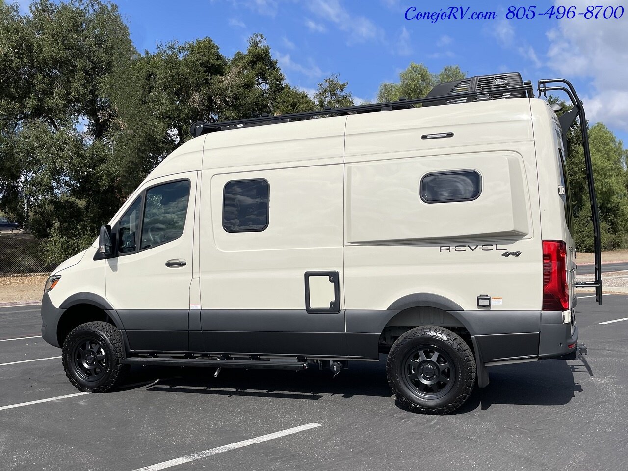 2024 Winnebago Revel 44E 4X4 Sprinter Mercedes Turbo Diesel, 320 AH