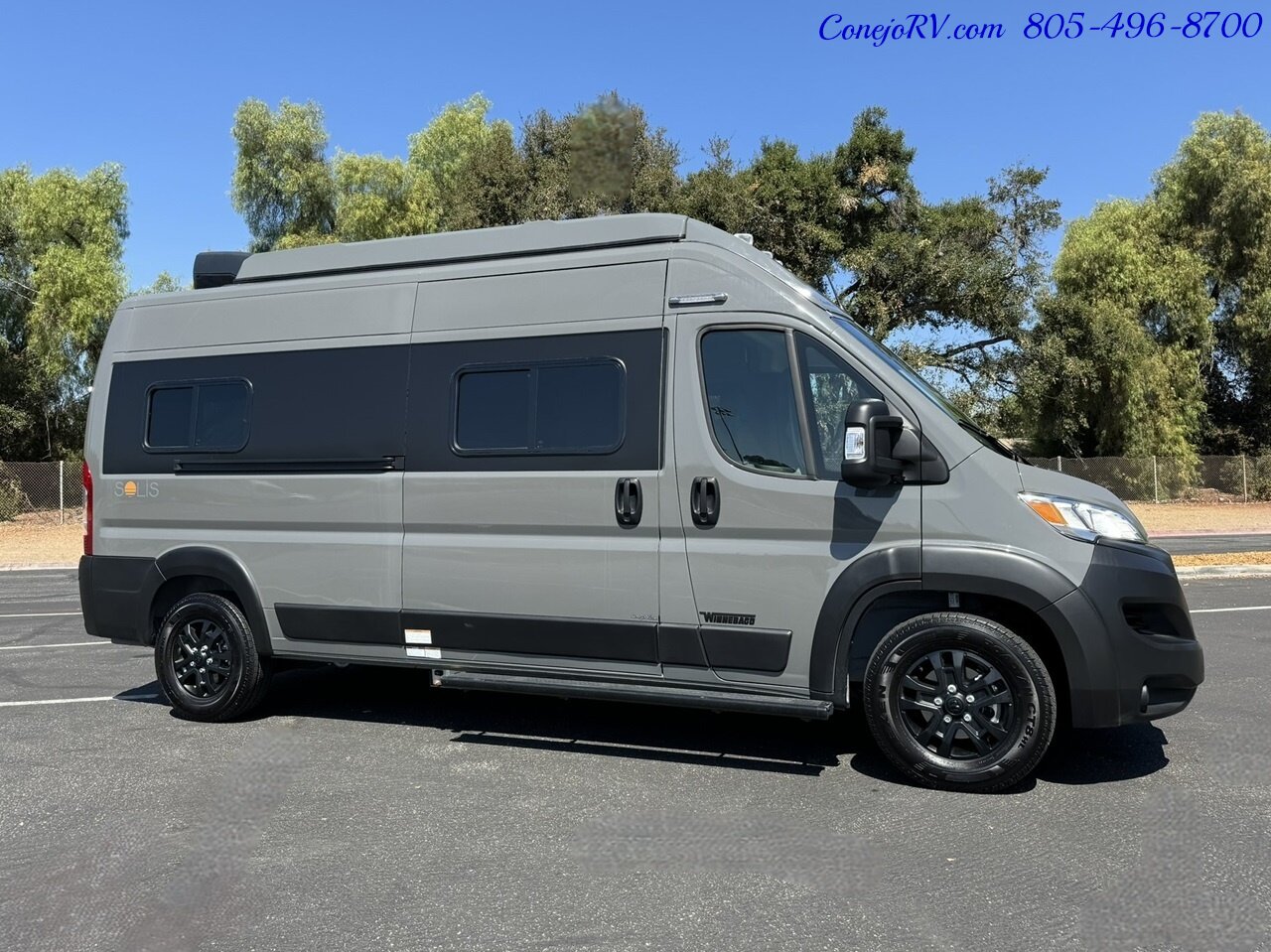 2025 Winnebago Solis 59P Pop Top Full Galley Convertible Couch Roof AC   - Photo 3 - Thousand Oaks, CA 91360